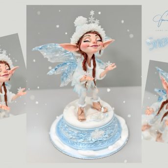 Snowdrop Fairy Elf Cake